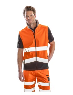 R-R451X-Printable Safety Softshell Gilet 2